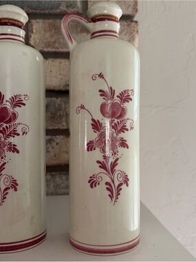 Delft | Accents | Large Delft Carolina Tobacco Jar With Brass Lid